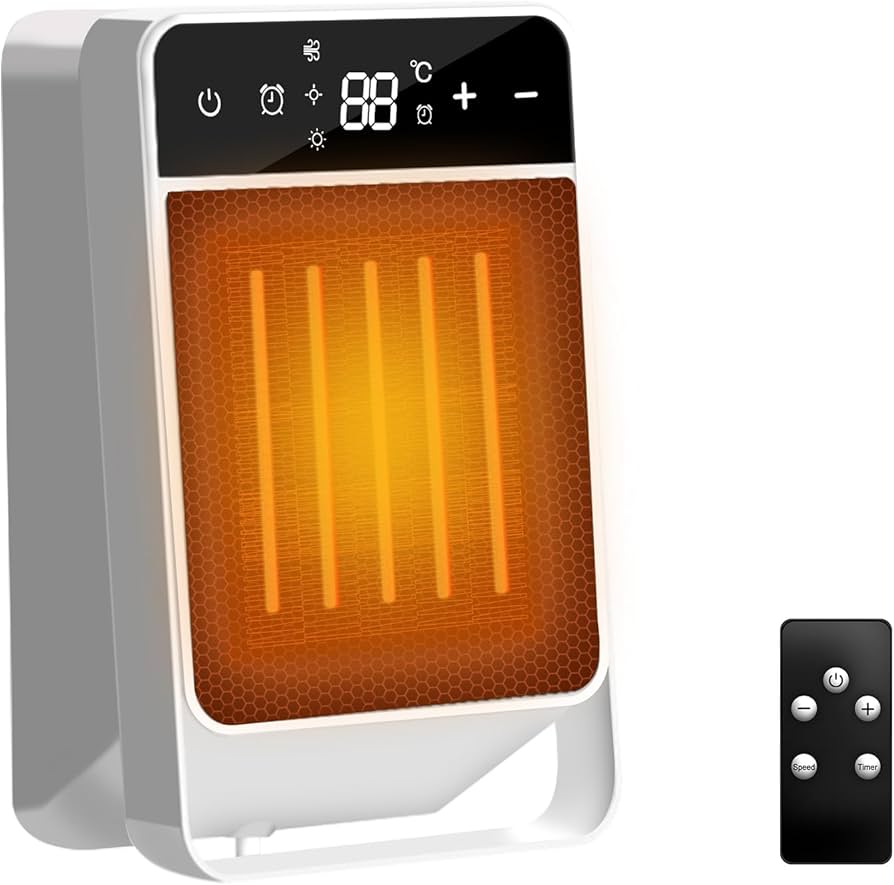 Amazon | セラミックヒーター 暖房器具 省エネ 電気ストーブ 速暖 電気